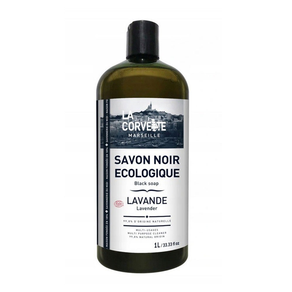 Mydło czarne w płynie Lawenda | La Corvette Mydło czarne w płynie Lawenda | La Corvette