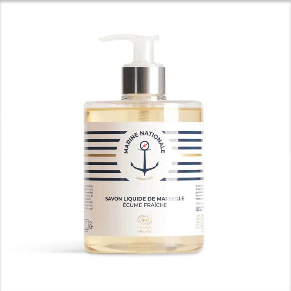 Mydło marsylskie w płynie Morska Piana | La Corvette Mydło marsylskie w płynie Morska Piana | La Corvette