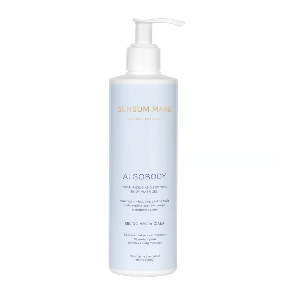 Nawilżająco – łagodzący żel do mycia ciała Algobody | Sensum Mare Nawilżająco – łagodzący żel do mycia ciała Algobody | Sensum Mare