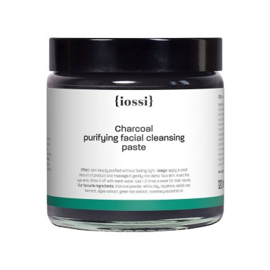 Oczyszczająca pasta do mycia twarzy Węgiel | iossi Oczyszczająca pasta do mycia twarzy Węgiel | iossi