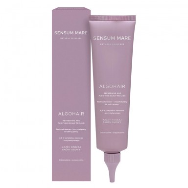 Peeling kwasowo-enzymatyczny do skóry głowy Algohair | Sensum Mare Peeling kwasowo-enzymatyczny do skóry głowy Algohair | Sensum Mare