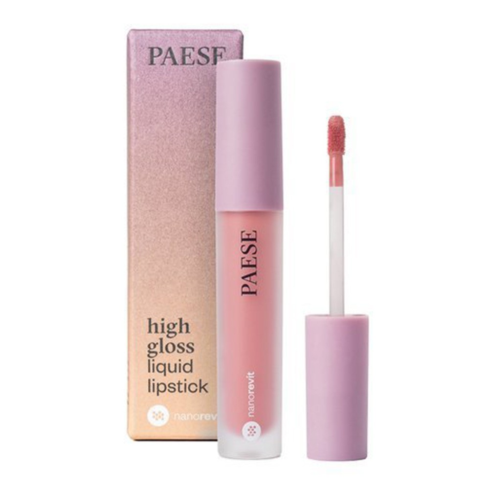 Pomadka w płynie Nanorevit High Gloss Liquid Lipstick | PAESE