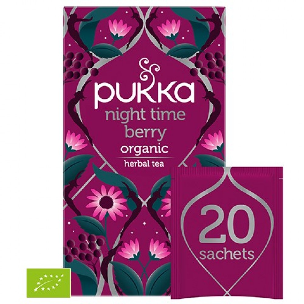 Herbata Night Time Berry BIO | Pukka