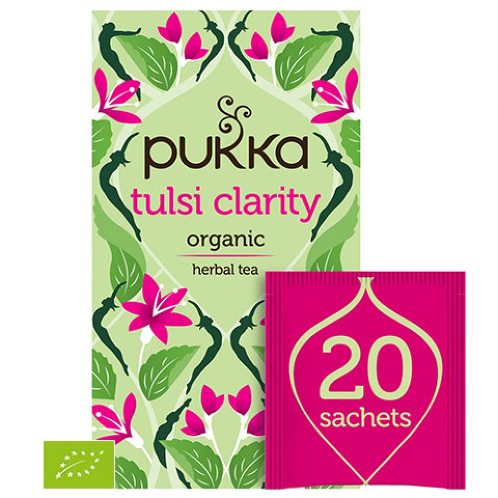 Herbata Tulsi Clarity BIO | Pukka
