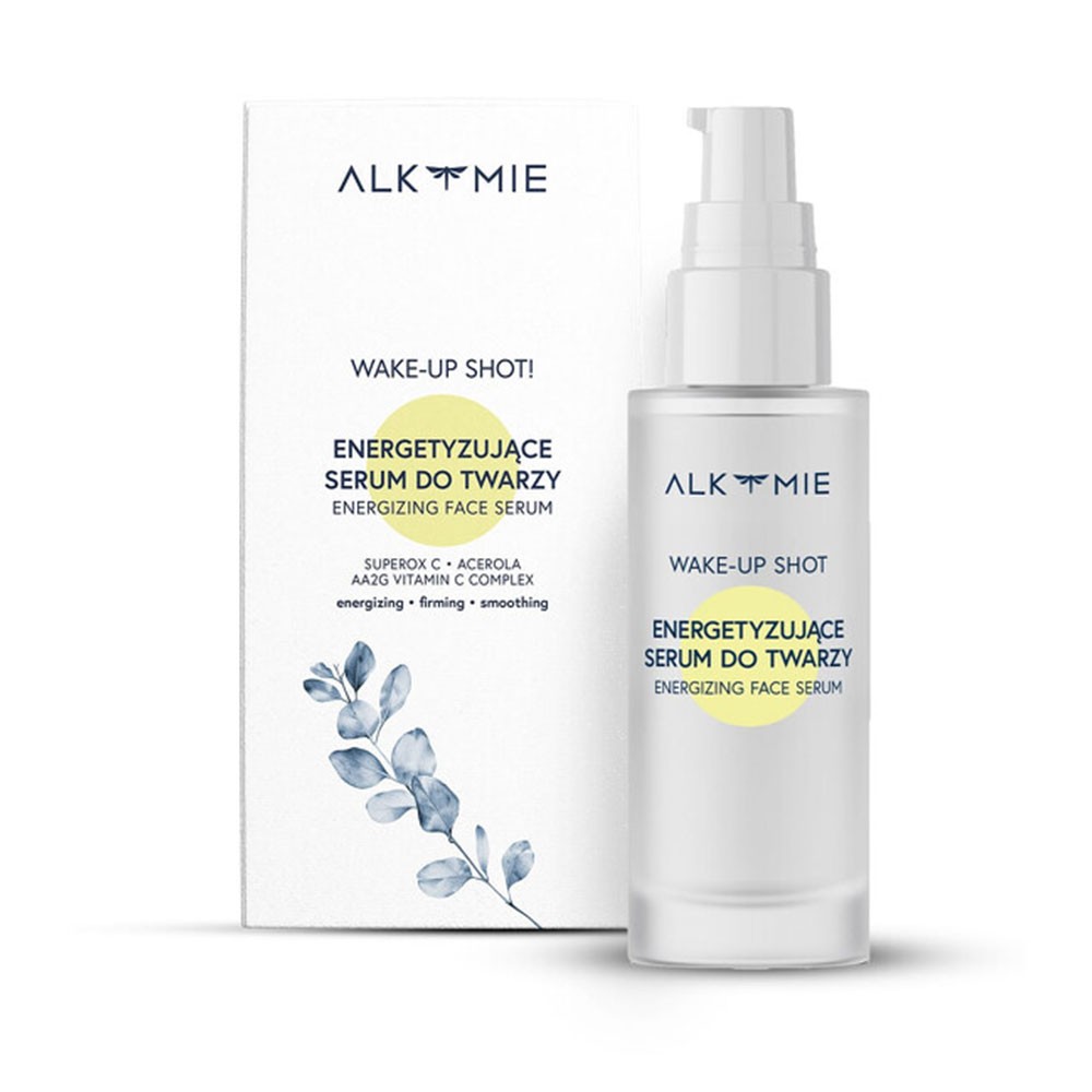 Serum do twarzy z potrójną witaminą C Wake-up shot! | Alkmie Serum do twarzy z potrójną witaminą C Wake-up shot! | Alkmie