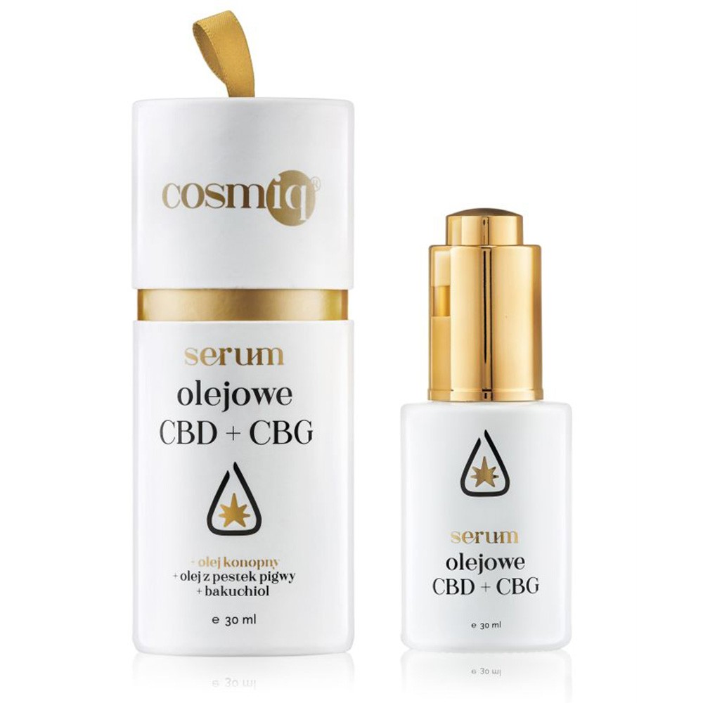 Serum olejowe CBD + CBG | Cosmiq