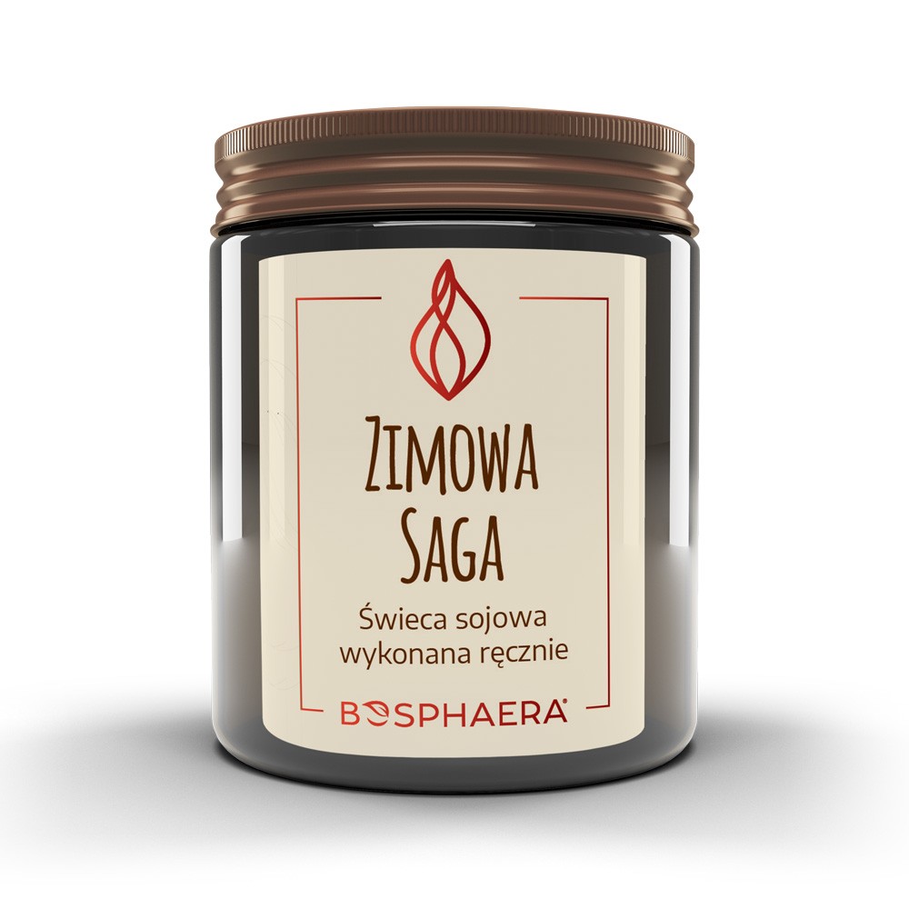 Sojowa świeca zapachowa Zimowa Saga | Bosphaera