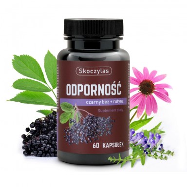 Suplement diety - ODPORNOŚĆ czarny bez, rutyna, czystek lekarski | Marek Skoczylas Suplement diety - ODPORNOŚĆ czarny bez, rutyna, czystek lekarski | Marek Skoczylas