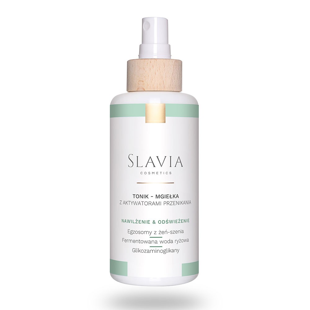 Tonik - mgiełka z aktywatorami przenikania | Slavia Cosmetics Tonik - mgiełka z aktywatorami przenikania | Slavia Cosmetics
