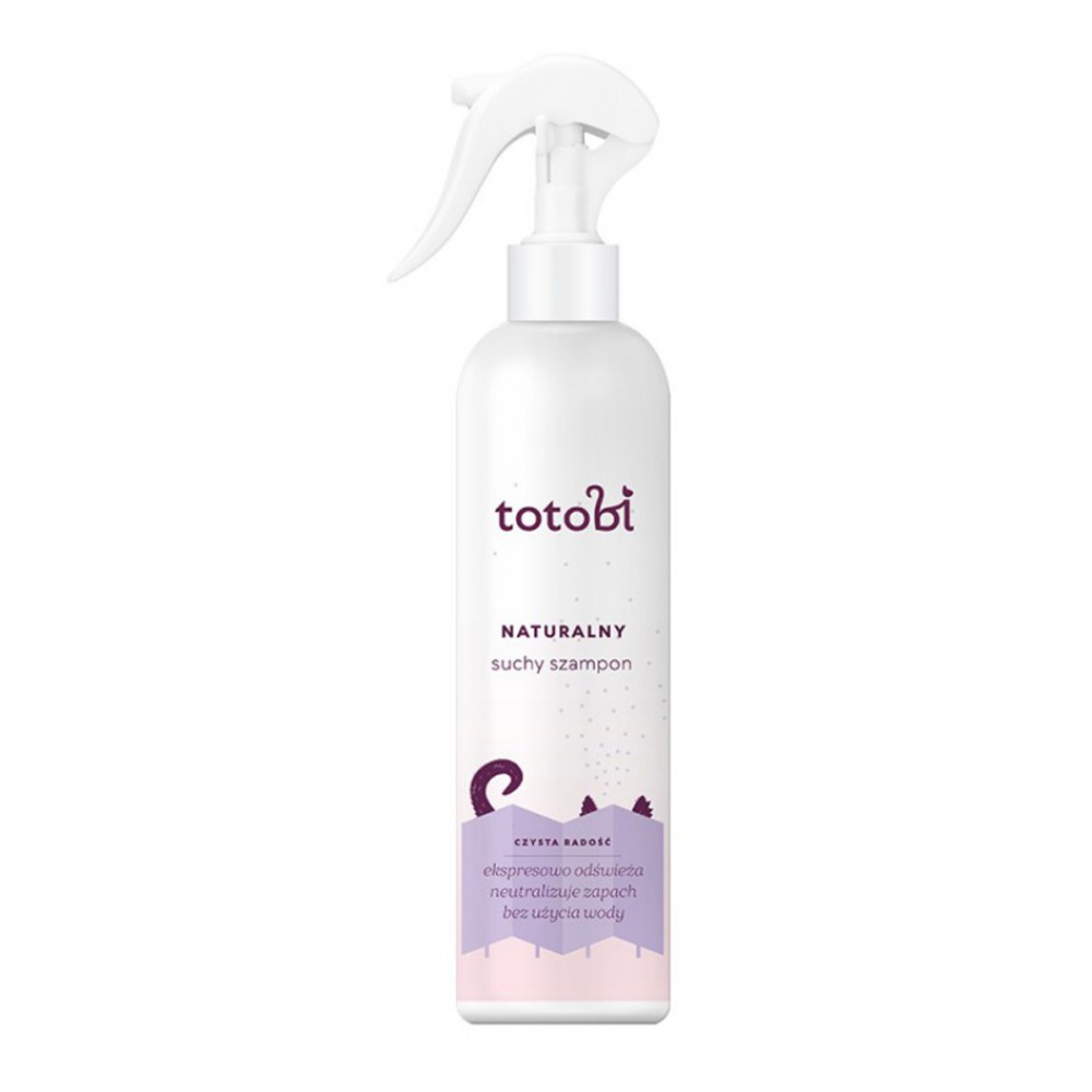 Naturalny suchy szampon dla psa i kota | Totobi
